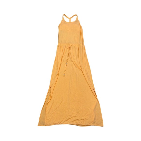 Athleta Cressida Dress Tiger Lily Orange Size Medium Maxi - Picture 1 of 10